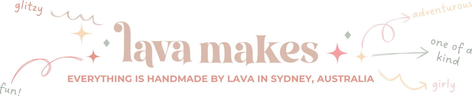 Lava Makes — everything is handmade by Lava in Sydney, Australia